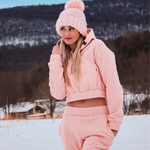 Gymshark blush hoodie - M